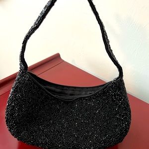 Beaded evening purse